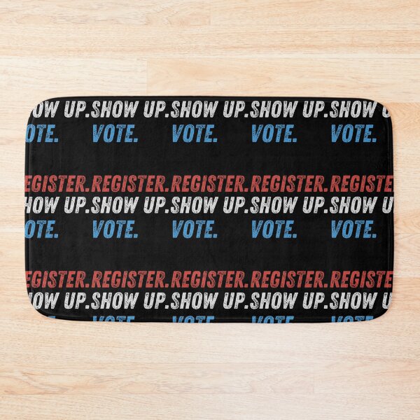 Item preview, Register Show Up Vote designed and sold by hasnimed.