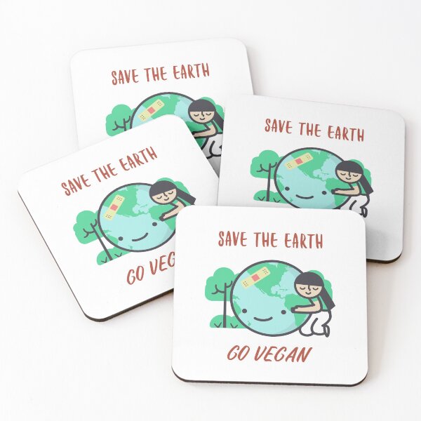 Item preview, Save the Earth, Go Vegan designed and sold by lillianya.