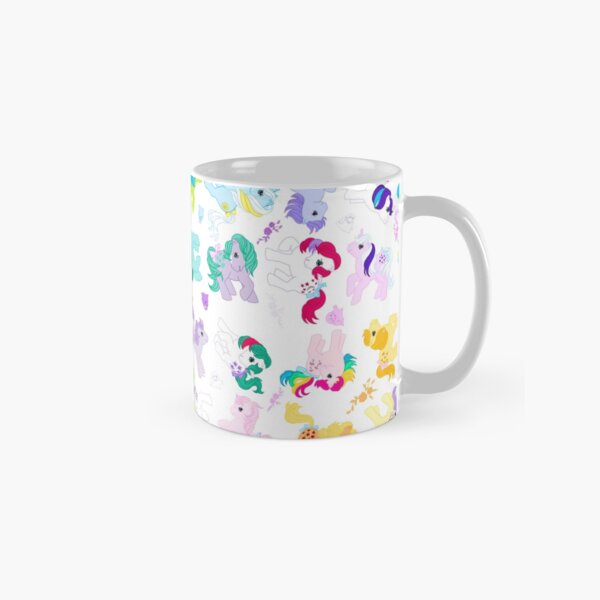 Ponies and Bushwoolies and Flowers Classic Mug