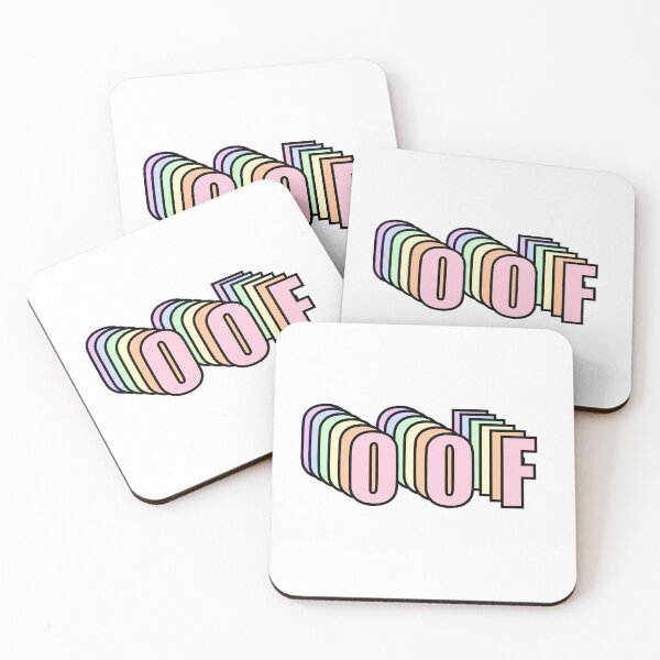 Item preview, OOF Rainbow Text Block designed and sold by WildeandCo.