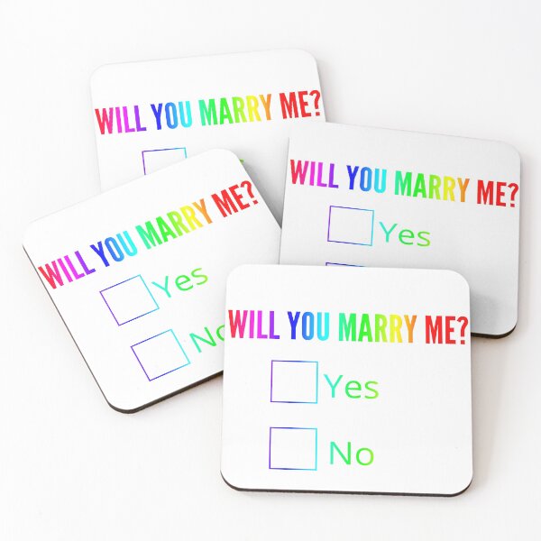 Item preview, Will you marry me? - Rainbow background designed and sold by gloriasd14.
