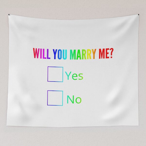 Item preview, Will you marry me? - Rainbow background designed and sold by gloriasd14.