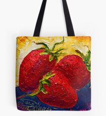 Red Strawberries II Tasche