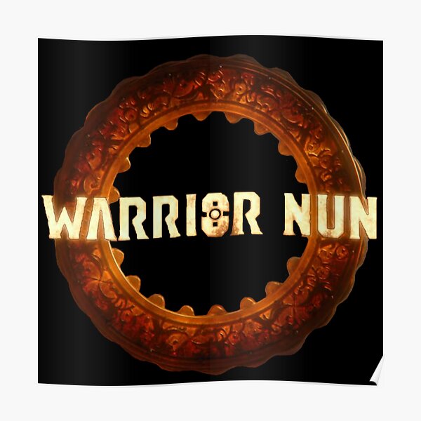 Warrior Nun Halo Logo Netflix Poster For Sale By Bibliophan Redbubble 6679