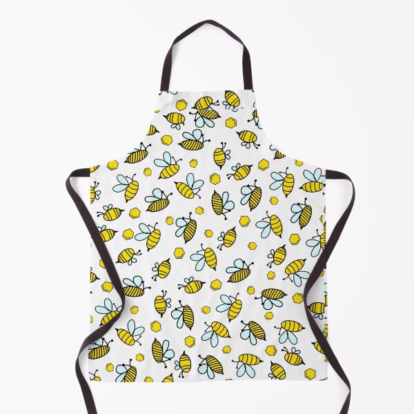 Item preview, Bumblebee & Honeycomb Pattern in Yellow designed and sold by WildeandCo.