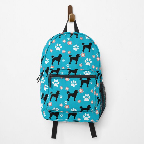 Item preview, Black Poodle Dog Gifts, on Blue designed and sold by 3QuartersToday.