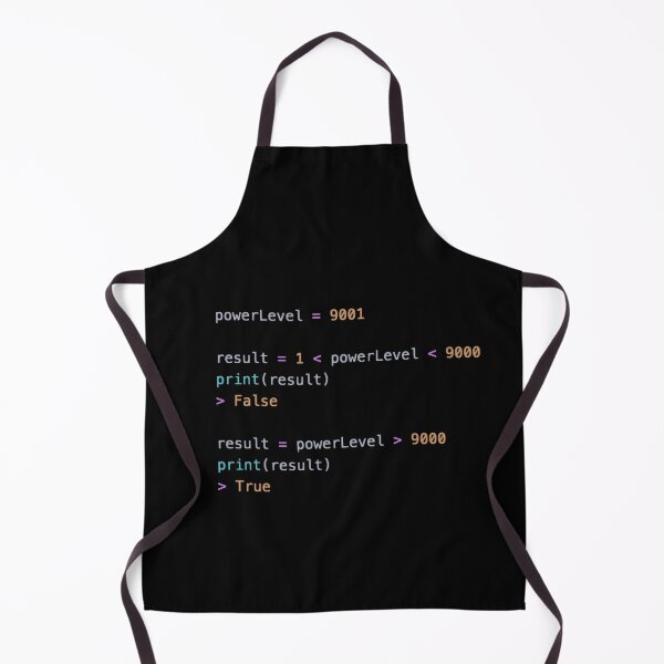 Item preview, Python Conditional Boolean Power Level designed and sold by BalfrogClothing.