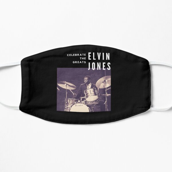 Elvin Jones: Great Jazz Drummer/ Musician Flat Mask