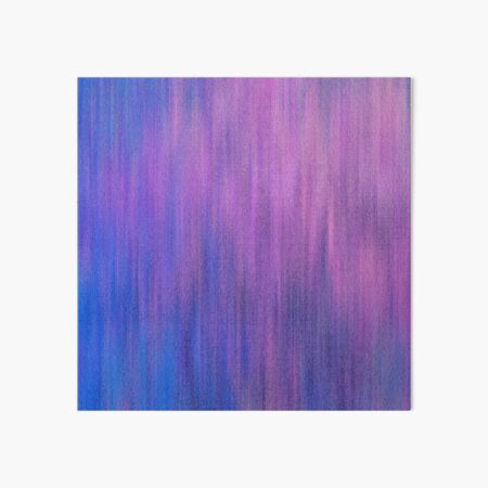 Abstract Blue and Purple Pattern Art Board Print
