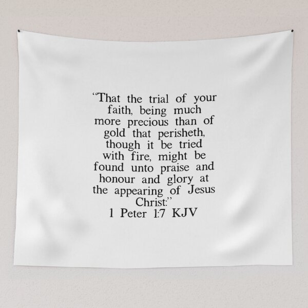 Item preview, 1 Peter 1:7 KJV designed and sold by IBMClothing.