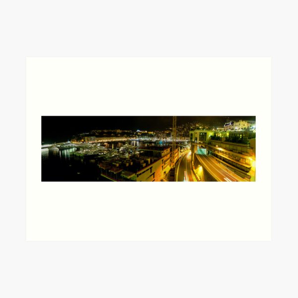 monaco (002) Art Print
