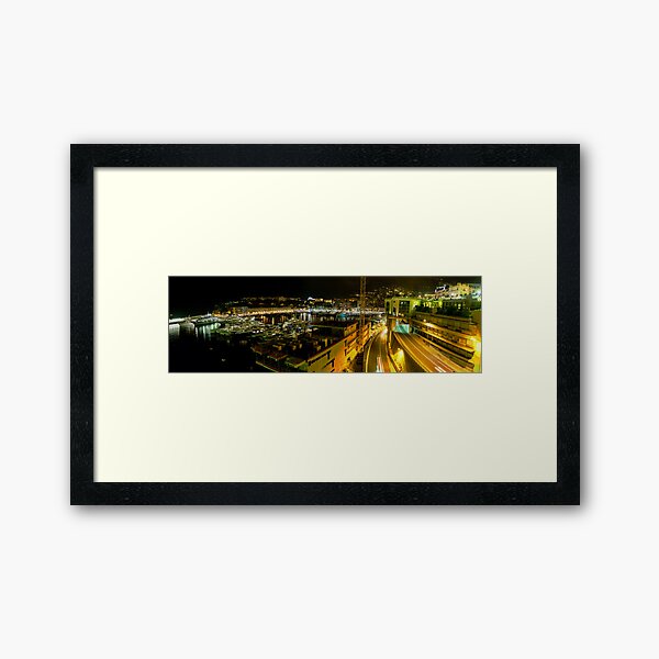 monaco (002) Framed Art Print