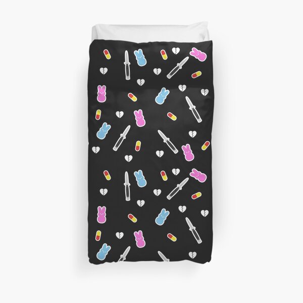 Lil peep pattern Duvet Cover