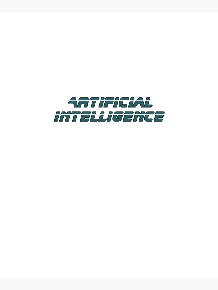 Artificial Intelligence Modern Graphic by Caleb-Turner