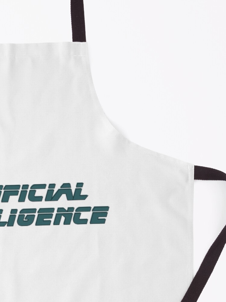 Alternate view of Artificial Intelligence Modern Graphic Apron
