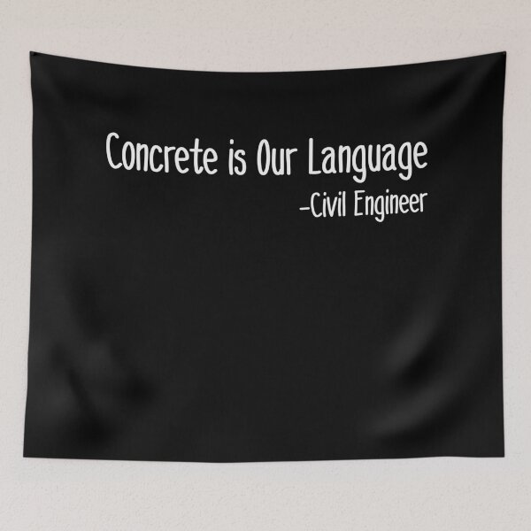 Item preview, Concrete is our language designed and sold by bumperapparels.