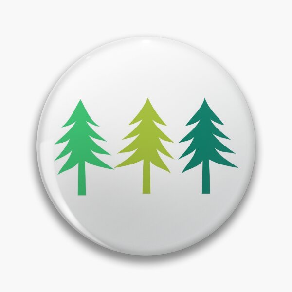 Item preview, Cute green forest pine trees  designed and sold by Robyn18.