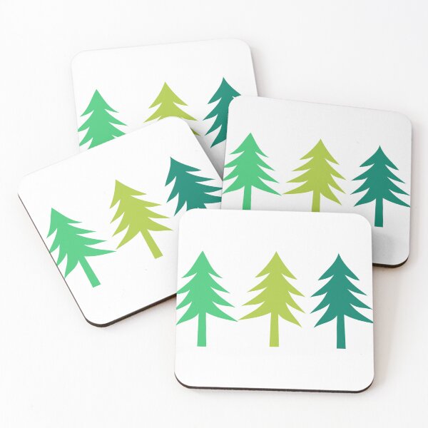 Item preview, Cute green forest pine trees  designed and sold by Robyn18.