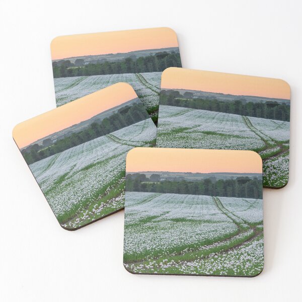 Item preview, Sunset over opium poppy fields (Dorset) designed and sold by bitm2007.