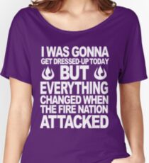 I blame the Fire Nation for my laziness Women's Relaxed Fit T-Shirt