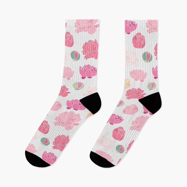 Item preview, floral peonie patterns cute girly feminine designed and sold by bertiescrochu.