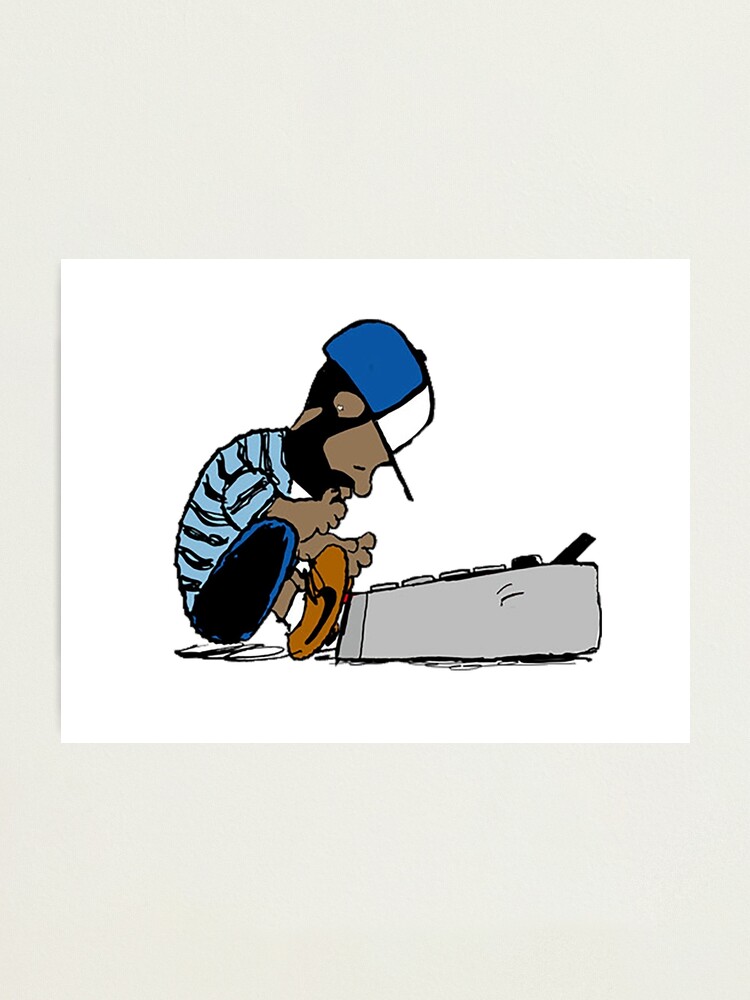 J Dilla Cartoon Beats Photographic Print By Hypetshop Redbubble
