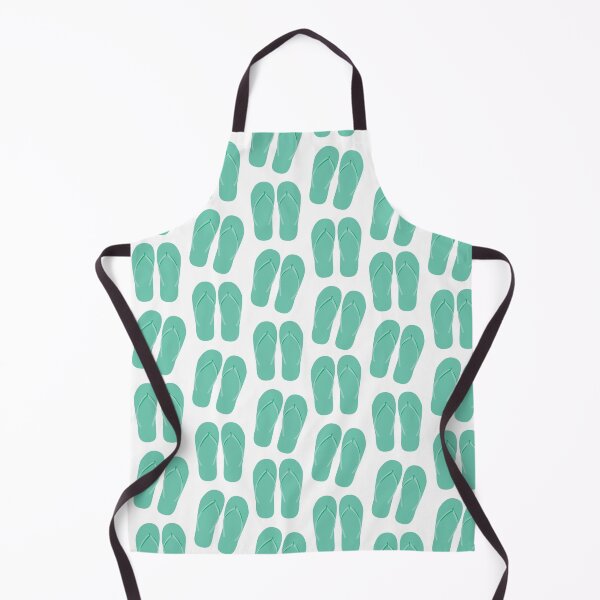Item preview, Green flip flops pattern designed and sold by sigdesign.