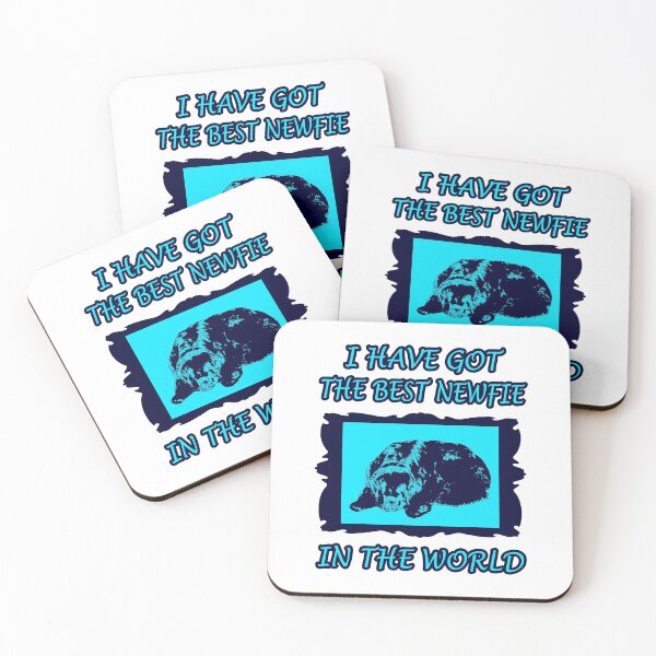 Item preview,  Best Newfoundland dog in the world blue designed and sold by Moonyflower.