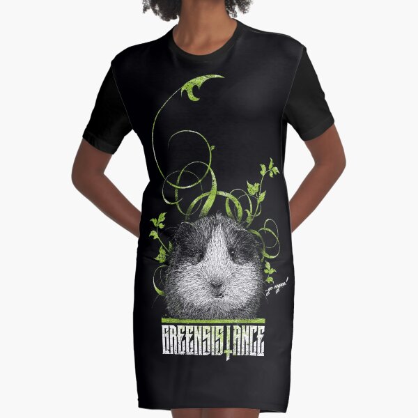 CAVY RESISTANCE Graphic T-Shirt Dress