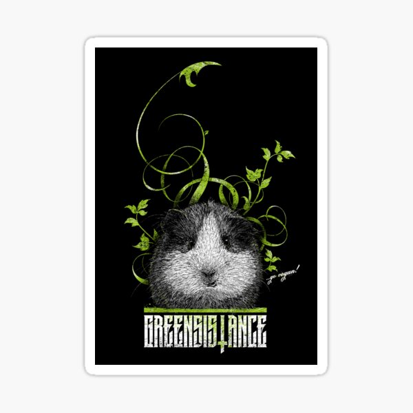 CAVY RESISTANCE Sticker