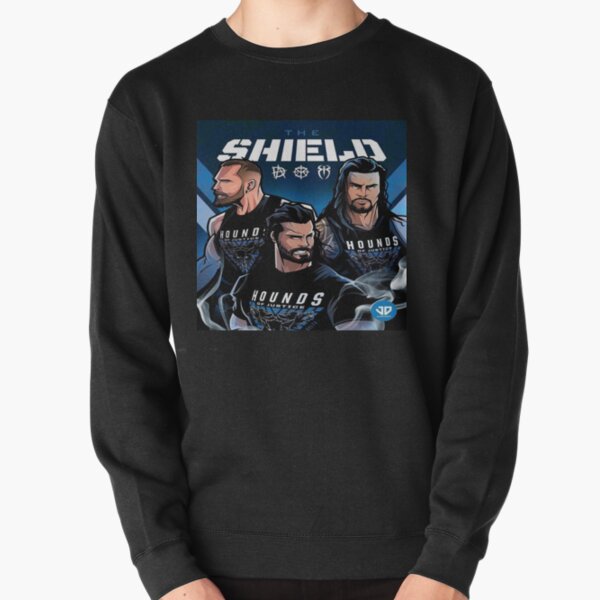 wwe shield hoodie