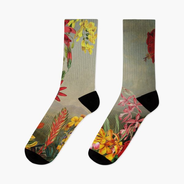 Item preview, Vintage Botanical  Exotic Summer Day Landscape Botanical Garden designed and sold by UtArt.