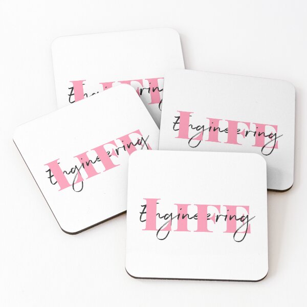 Item preview, Engineering Life Pink designed and sold by bumperapparels.