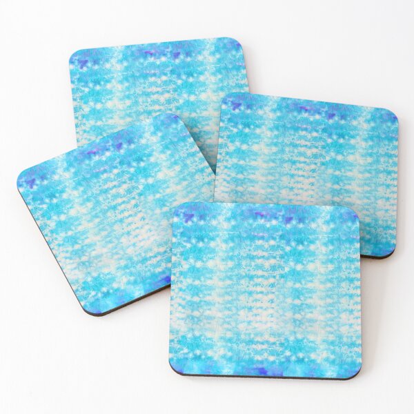 Item preview, Abstract Cyan Tie-Dye Texture designed and sold by Carolina Diaz.