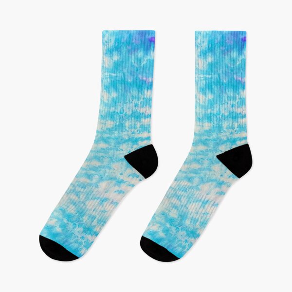 Item preview, Abstract Cyan Tie-Dye Texture designed and sold by Carolina Diaz.