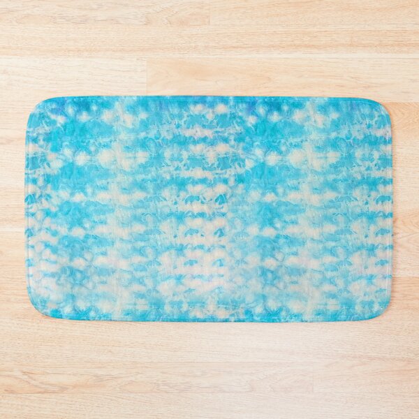 Item preview, Abstract Cyan Tie-Dye Texture designed and sold by Carolina Diaz.