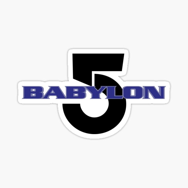 Babylon 5 Logo Sticker