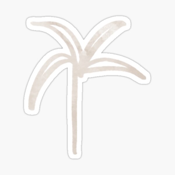 Item preview, watercolor palm tree v2 designed and sold by katehalushka1.