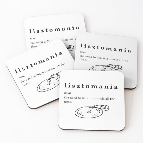Item preview, Lisztomania - The Need To Listen To Music All The Time designed and sold by mileyyoung.