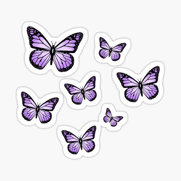 Item preview, Purple butterfly pack  designed and sold by emiliep345.
