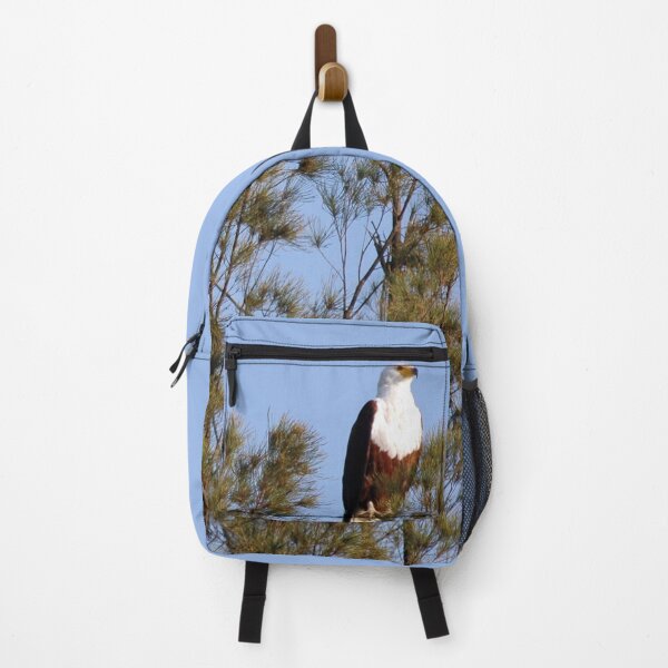 Item preview, African Fish Eagles Perching on Tree designed and sold by worldways.