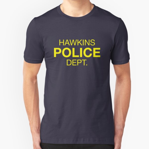 Hawkins Police Slim Fit T-Shirt