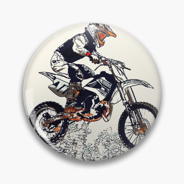 Item preview, "High Flyer" Motocross Rider designed and sold by NaturePrints.