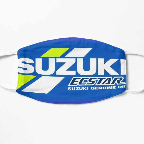 MotoGP Suzuki Mascarilla plana