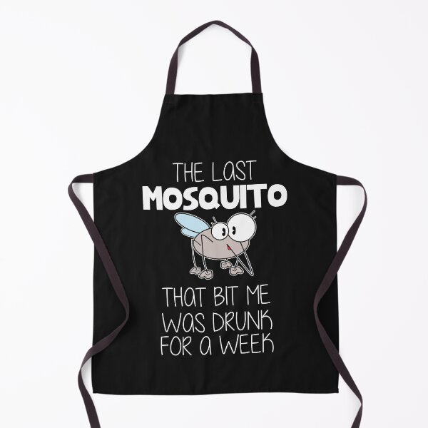 Item preview, Mosquito funny saying comic cartoon alcohol designed and sold by Imutobi.