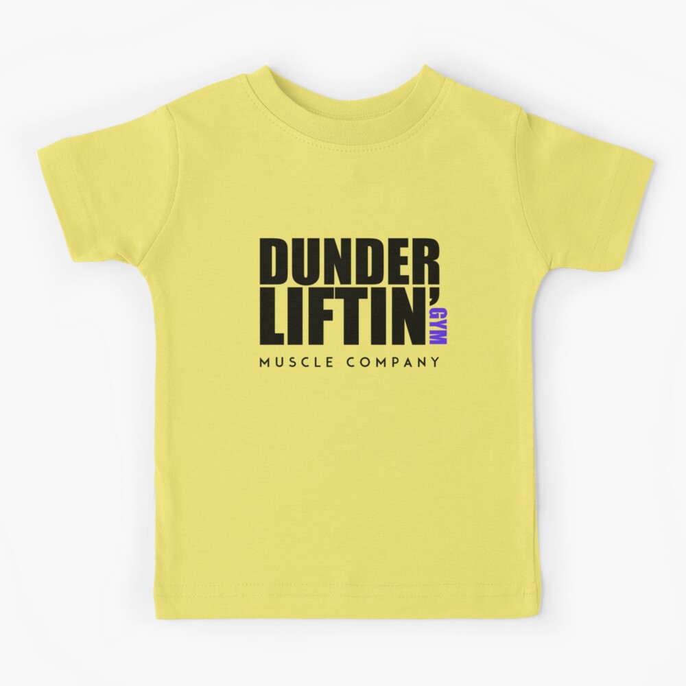 Dunder Lifting Gym Muscle Company Essential T-Shirt for Sale by  ApparelFactory