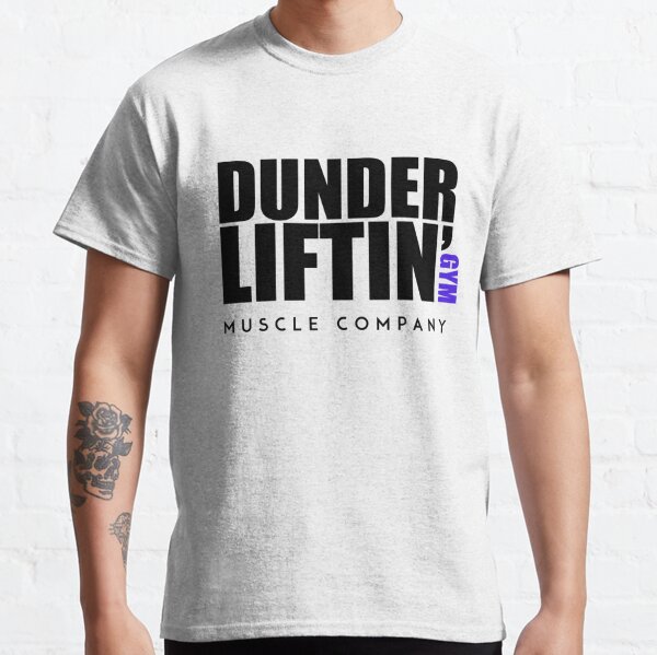 Dunder Lifting Gym Muscle Company Classic T-Shirt