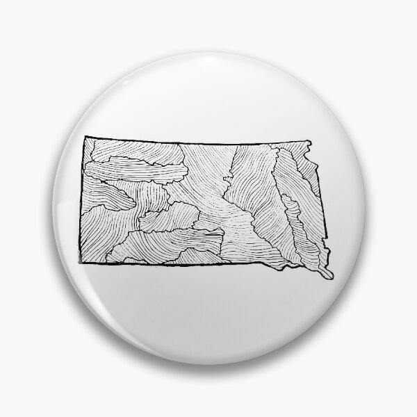 Item preview, South Dakota Watersheds designed and sold by NaomiFriend.