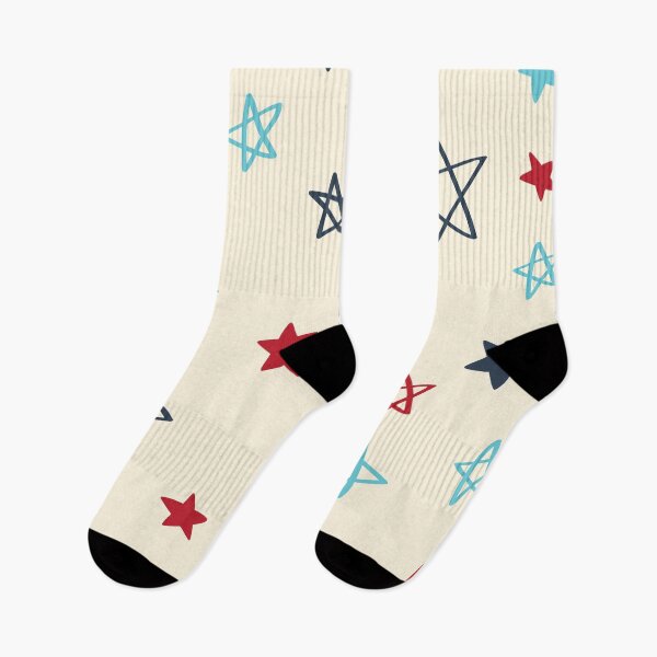 Item preview, Cute American Stars Pattern over Beige designed and sold by rachelchxn.