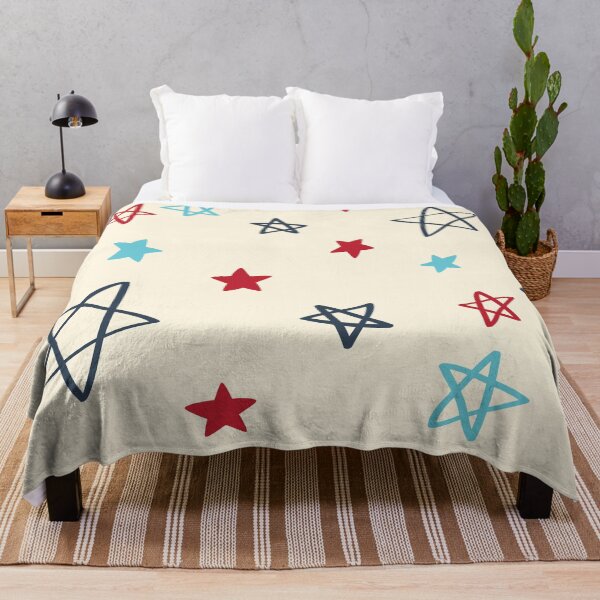 Item preview, Cute American Stars Pattern over Beige designed and sold by rachelchxn.